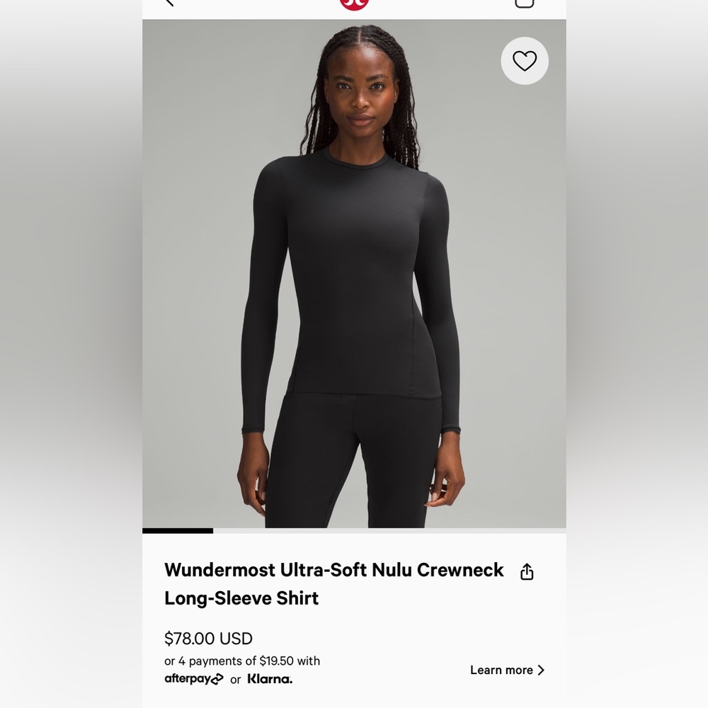 lululemon size large